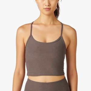 BEYOND YOGA RACERBACK CROPPED TANK